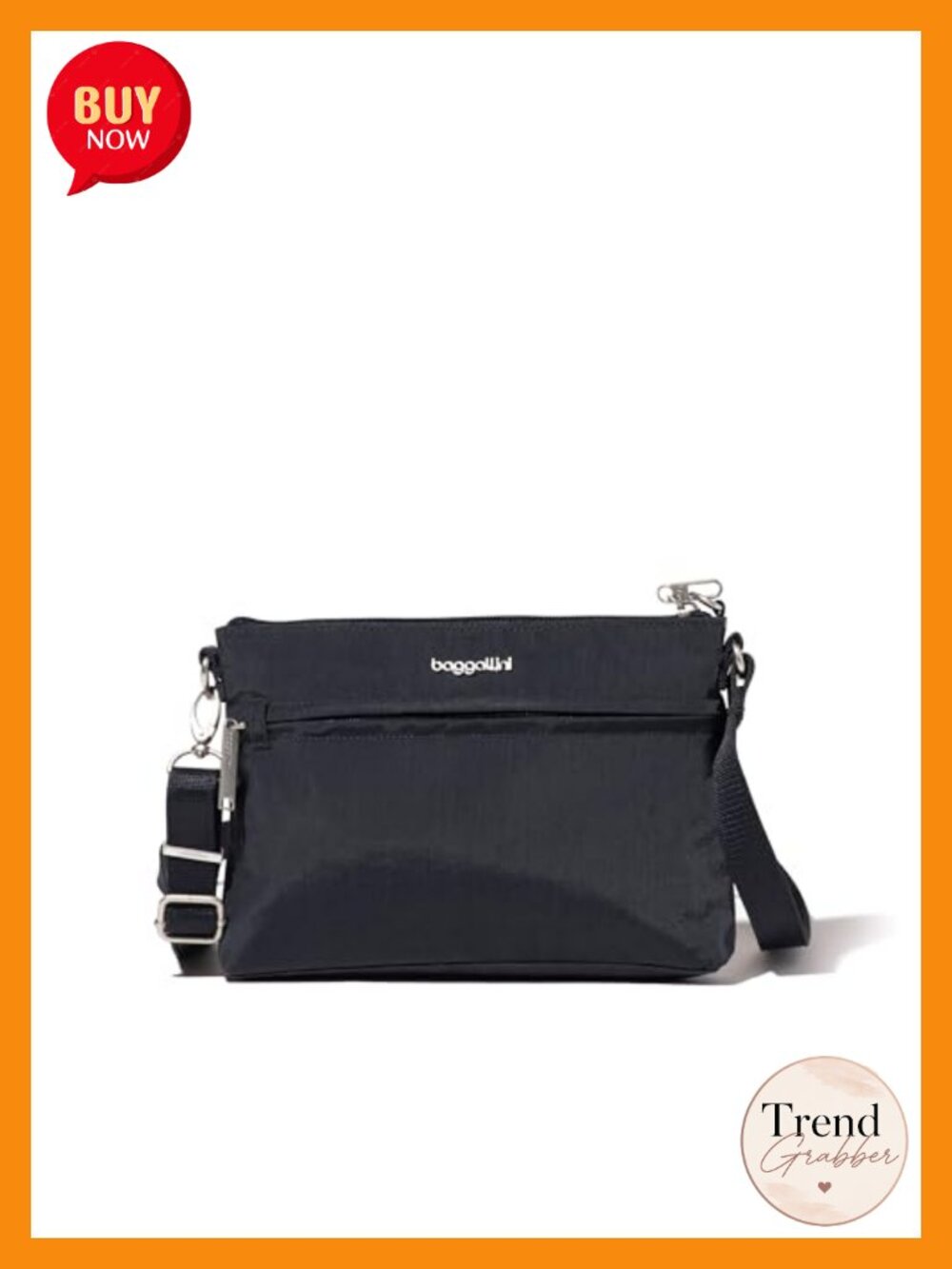 Anti-Theft Crossbody Bag Slash-Resistant RFID Blocking Travel Purse
